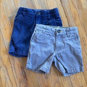 Baby Boden Navy and Gray Shorts Duo
